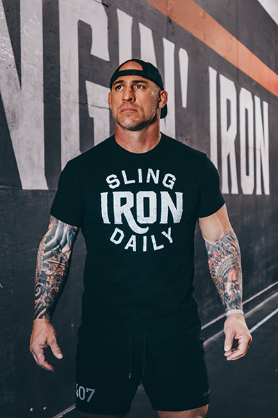 SLING IRON DAILY / SHORT SLEEVE TEE